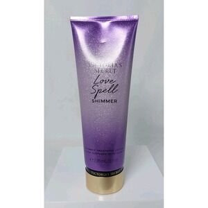 VICTORIA'S SECRET  LOVE SPELL SHIMMER FRAGRANCE BODY LOTION Cream‎ 8 fl oz New